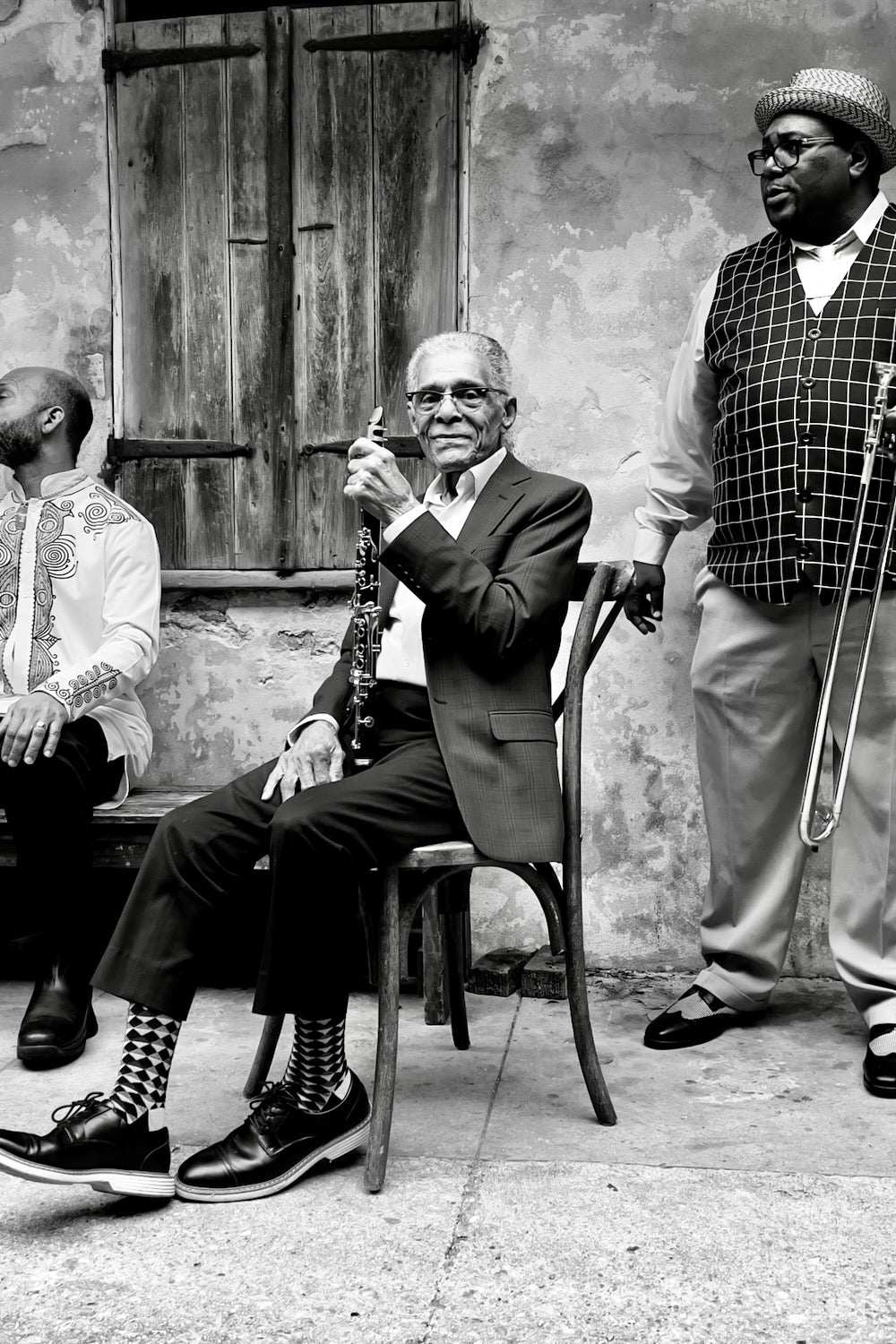 Charlie Gabriel of Preservation Hall Jazz Band 16x20 Print SALE