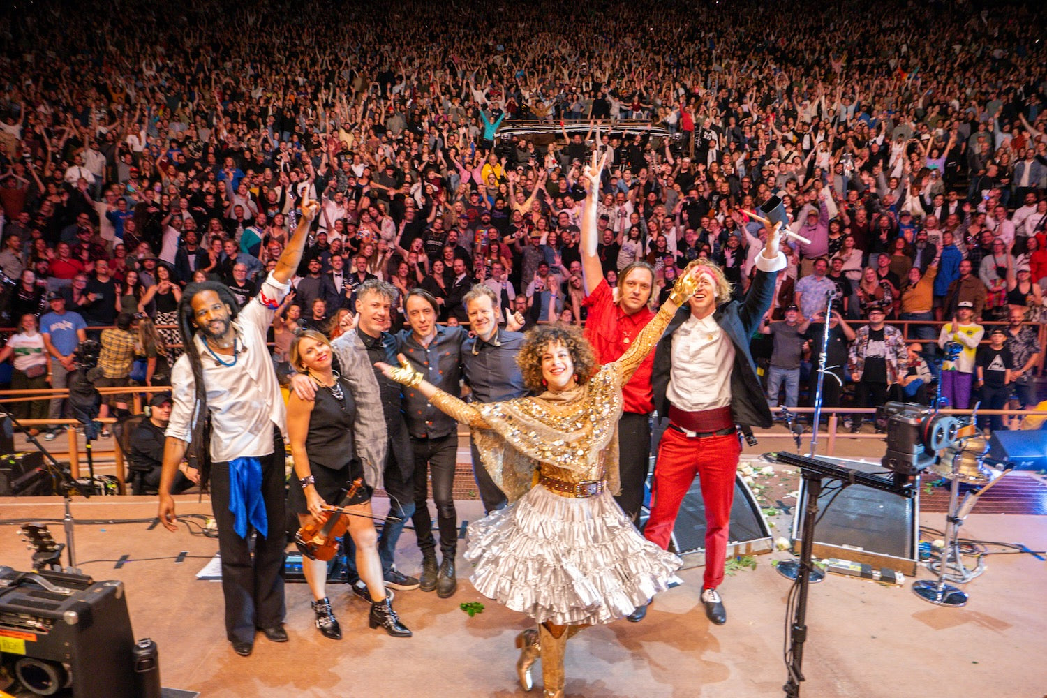 Arcade Fire at Red Rocks Amphitheater in Colorado 2024