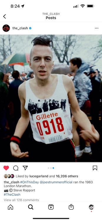 Joe Strummer : London Marathon #8