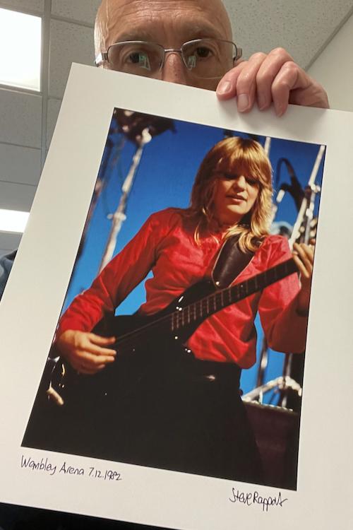 Tina Weymouth of Talking Heads