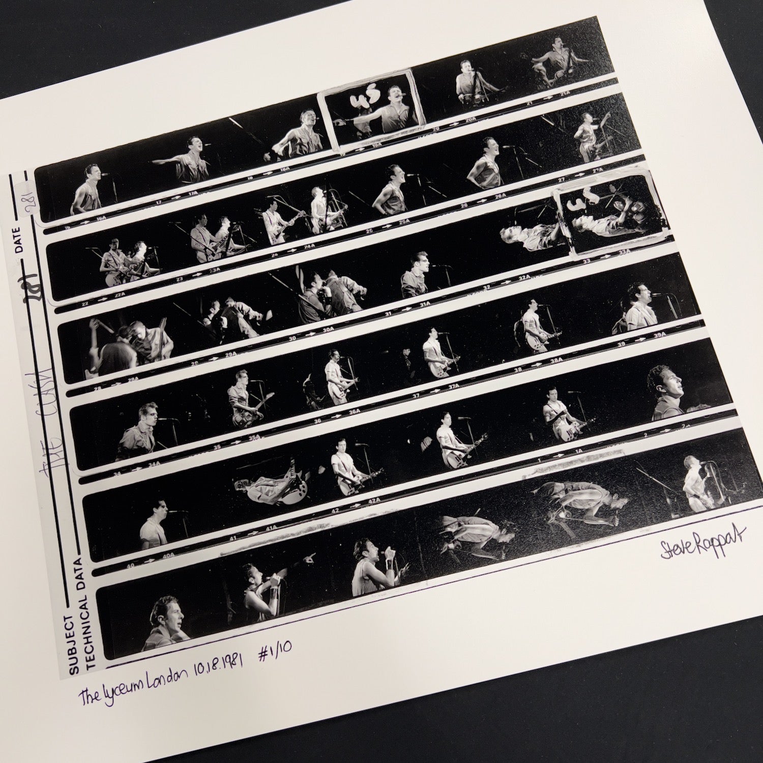 The Clash Contact Sheet #281