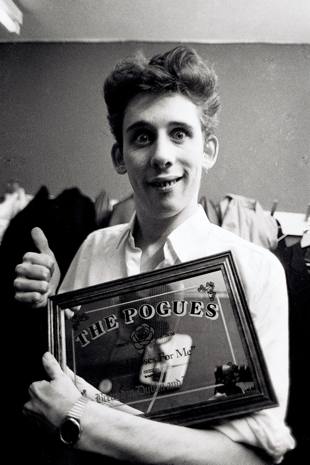 Shane MacGowan of The Pogues