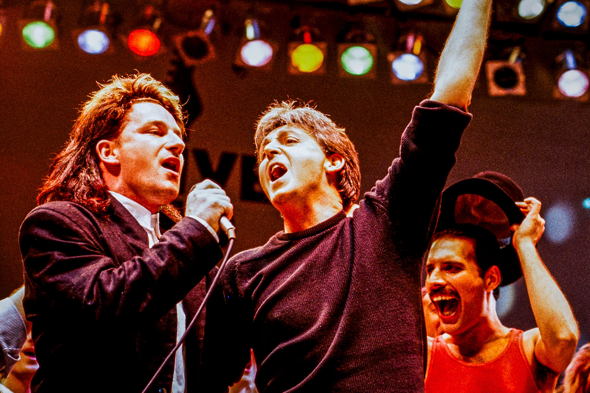 Bono & Freddie & Paul : Live Aid