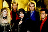 Heart photographed on the set of the Change of Heart video 1985
