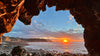 Rockaway Beach Cave Sunset