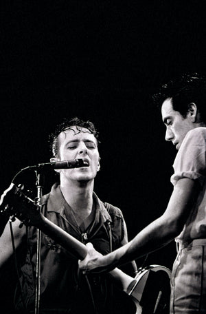 Joe Strummer & Mick Jones of The Clash